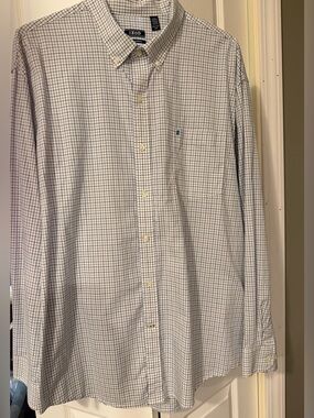 Izod Mens Button Down Shirt, XXL, Great Condition